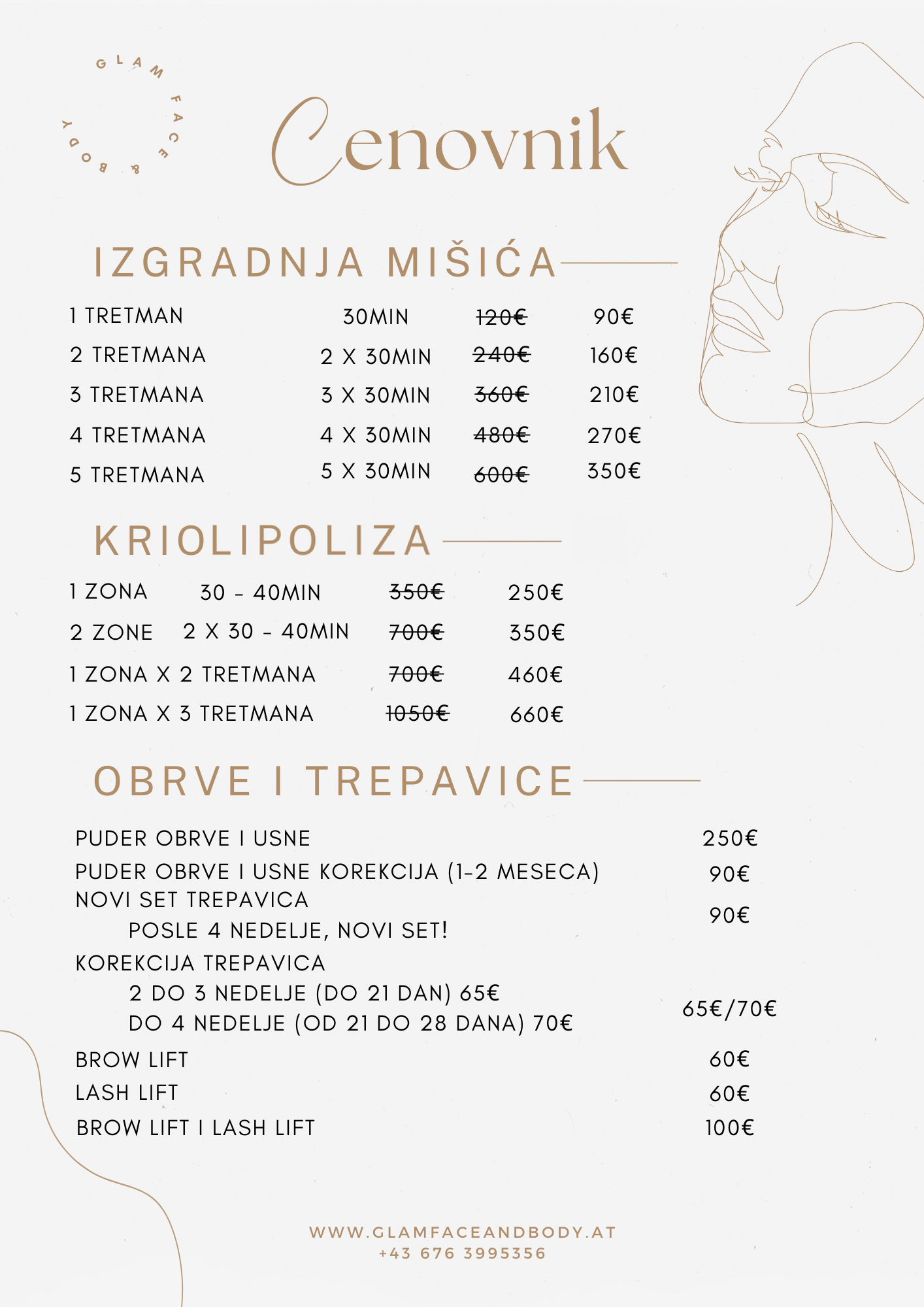 Price list